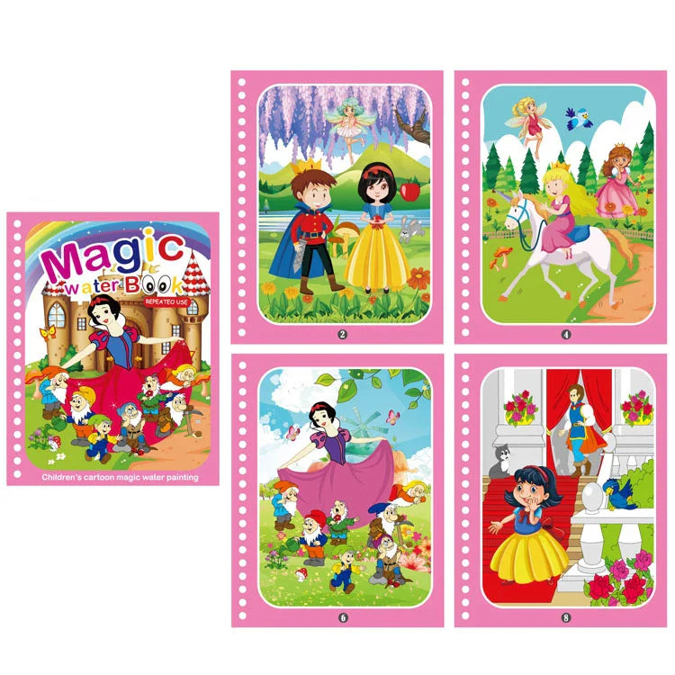 Enchanting Water Magic Drawing Book-11