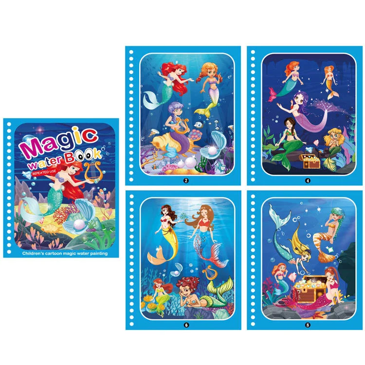 Enchanting Water Magic Drawing Book-13