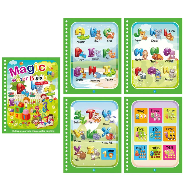 Enchanting Water Magic Drawing Book-17