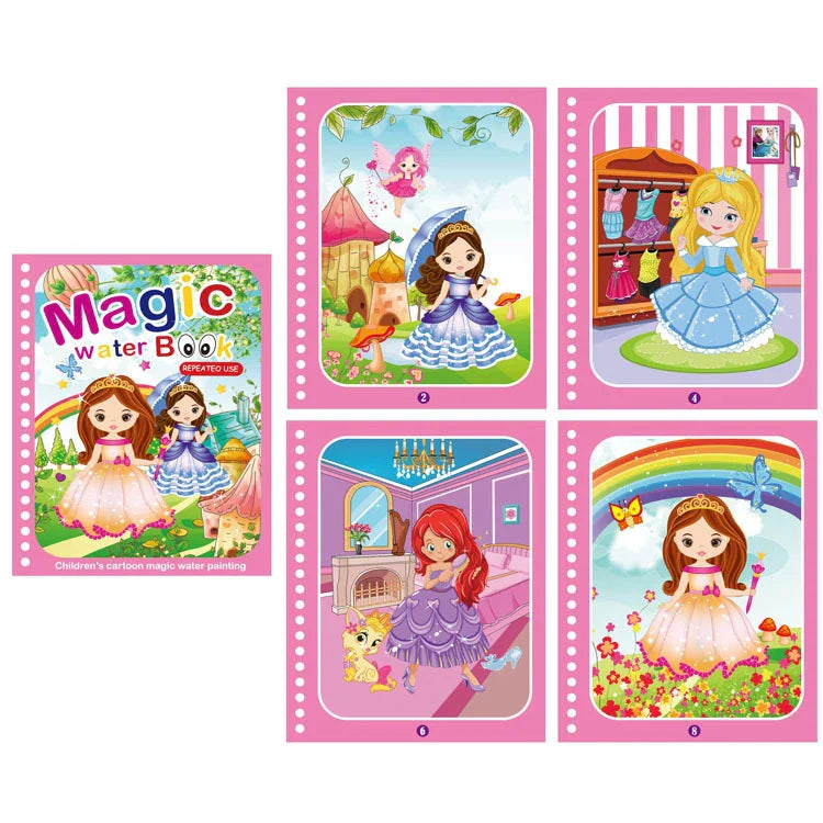 Enchanting Water Magic Drawing Book-22