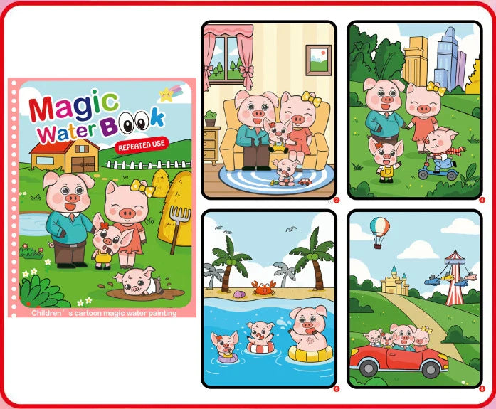 Enchanting Water Magic Drawing Book-27