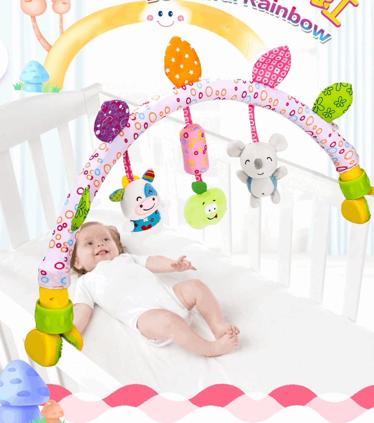 Engaging Baby Stroller Rattle Toy for Endless Joy and Discovery-2