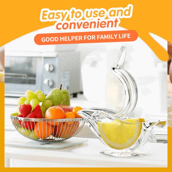 Ergonomic Lemon Press: Fresh Juice Made Effortless!-3