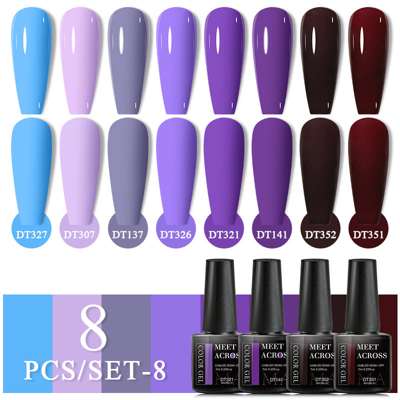 Gel Nail Polish Set-8