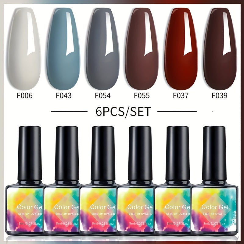 Gel Nail Polish Set-6