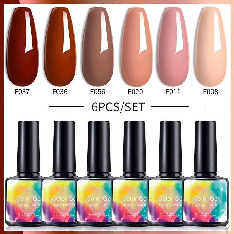 Gel Nail Polish Set-8