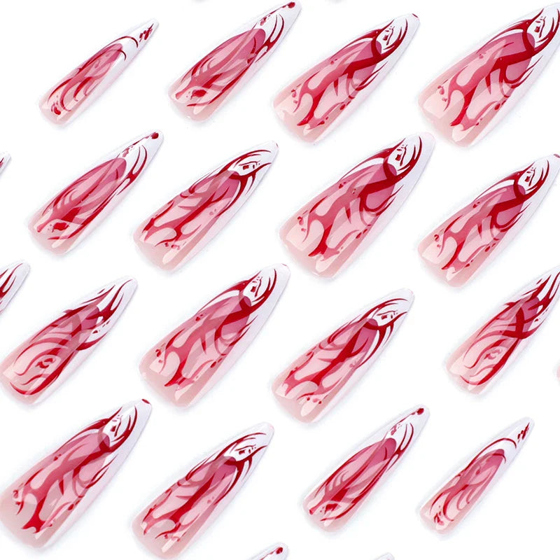 Halloween Inferno Press-On Nails-2