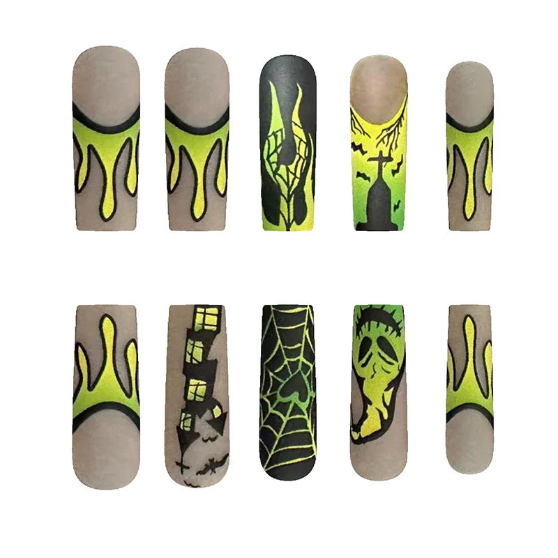 Halloween Press-On Nails-4