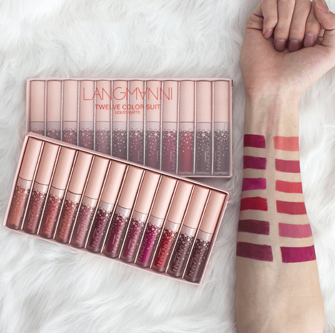 Long-Lasting Matte Velvet Lipstick Set-5