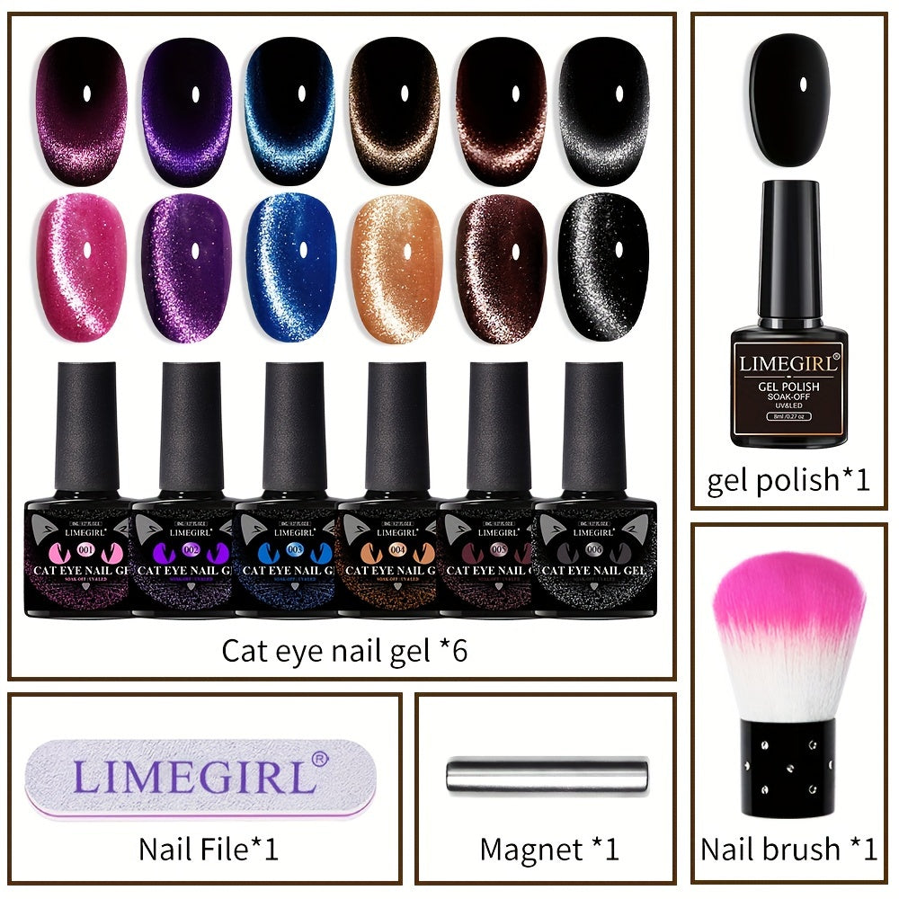 Magnetic Gel Nail Polish Set-2