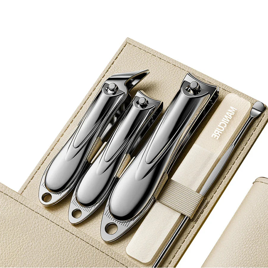 Manicure Set 5 Piece Nail Clipper Kit-4