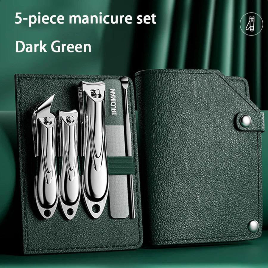 Manicure Set 5 Piece Nail Clipper Kit-5