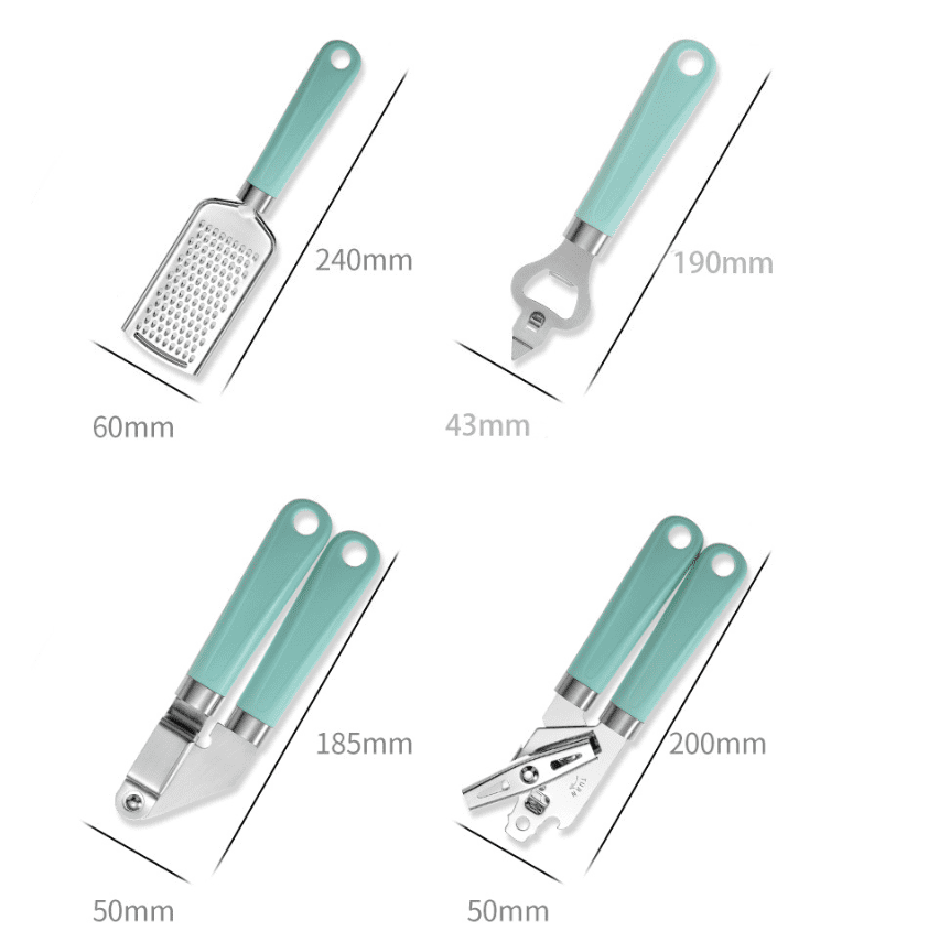 Modern and Simple Stainless Steel Kitchen Utensils-1