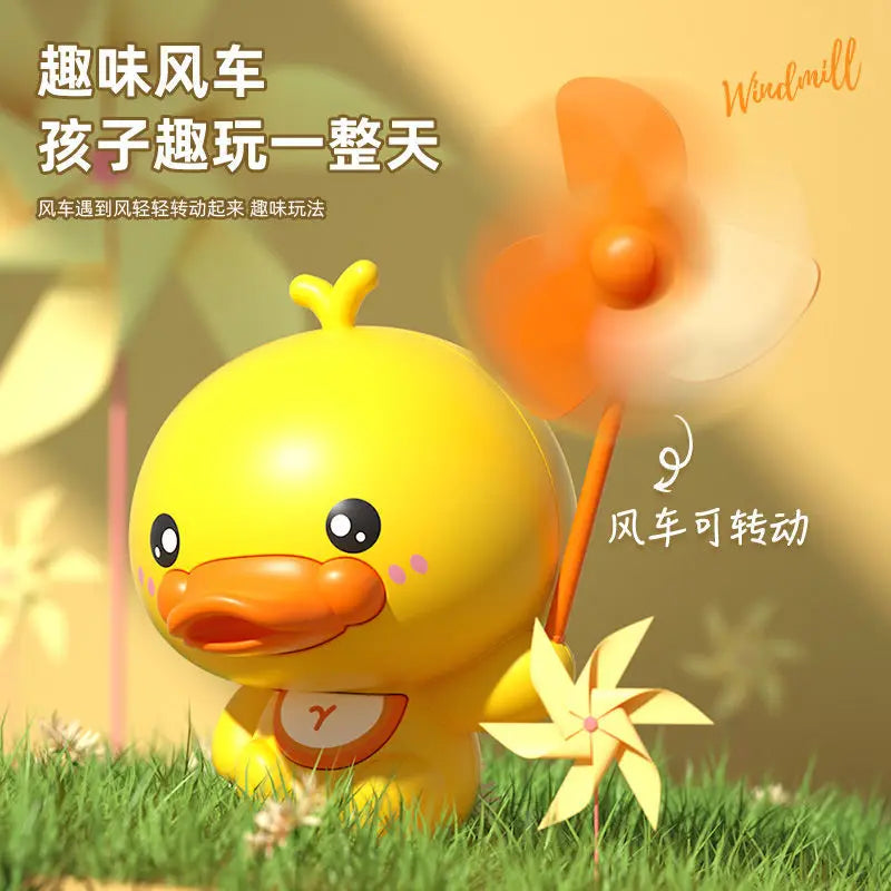 New Little Yellow Duck Bubble Gun Toy-2