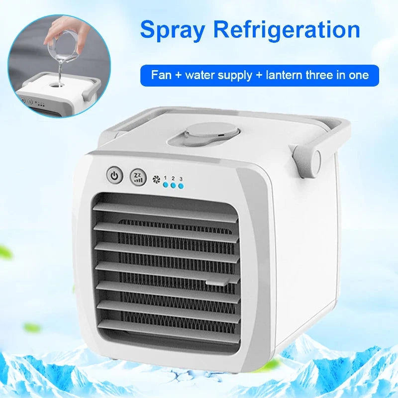 Rechargeable Mini Air Cooler Fan-2