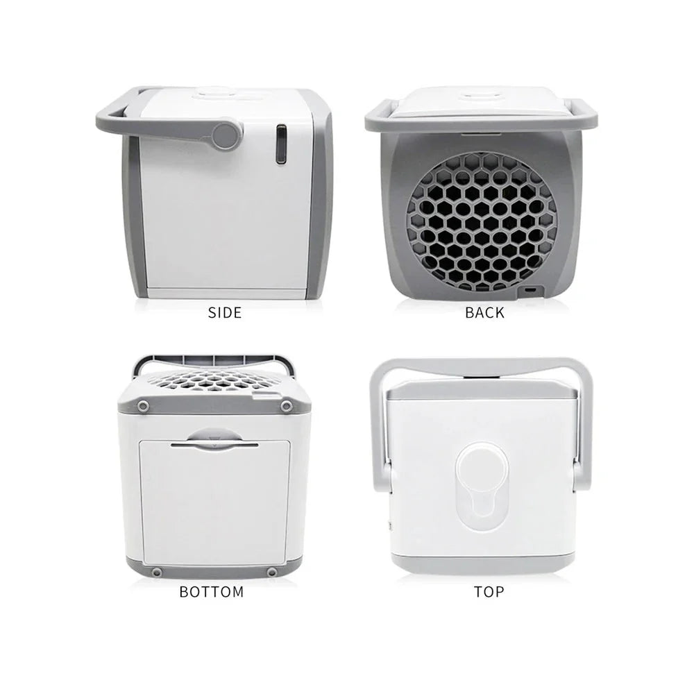 Rechargeable Mini Air Cooler Fan-4