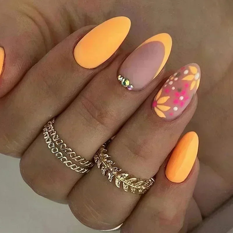 Stiletto Press-On Nails Set-43