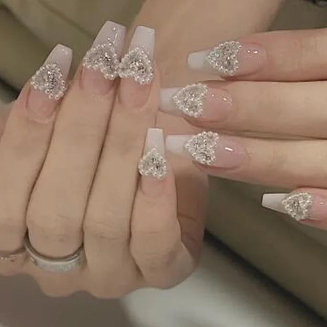 Blue Flame Love Press-On Nails-32