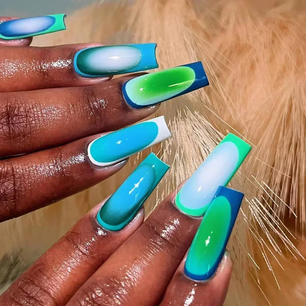 Chic Noir Ballerina Press-On Nails-43