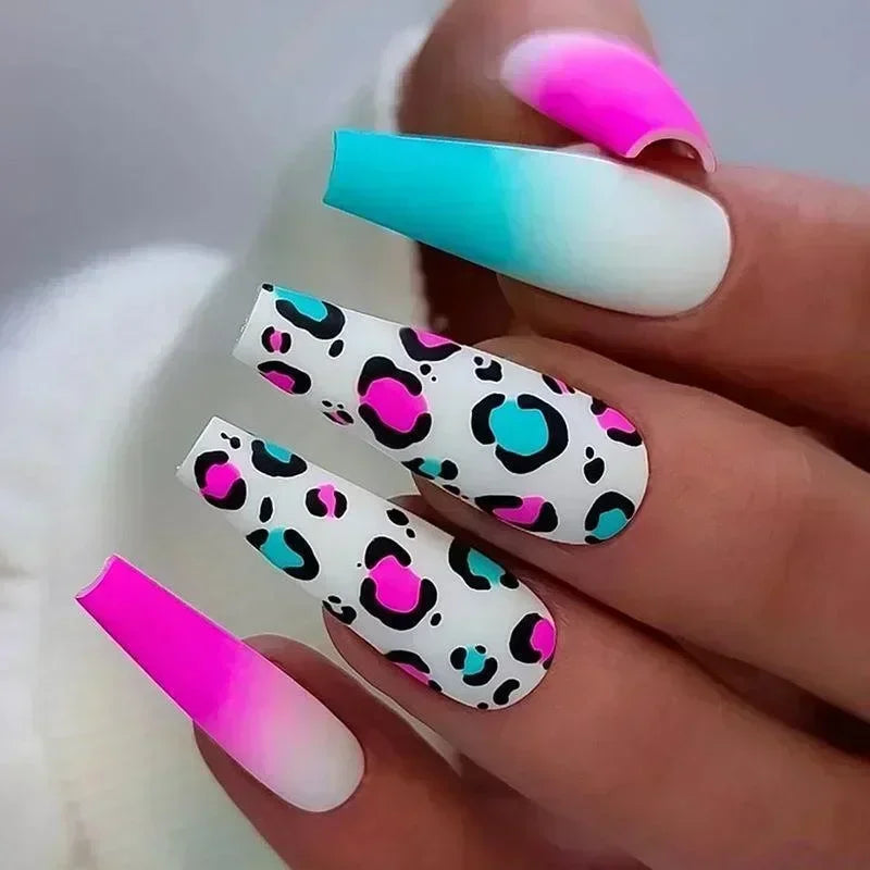 Chic Noir Ballerina Press-On Nails-41