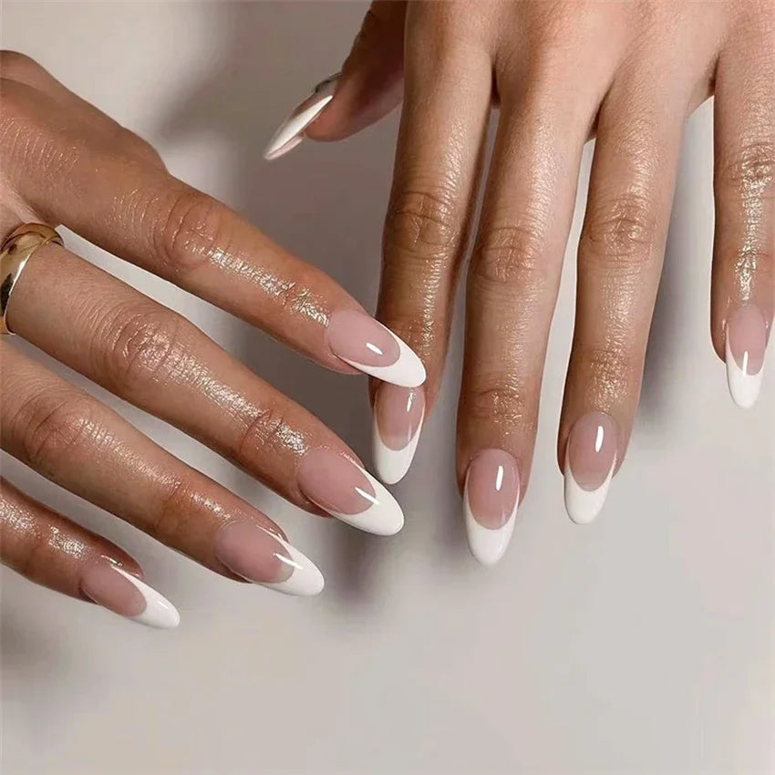 Vibrant Ballerina Nail Tips Set-50