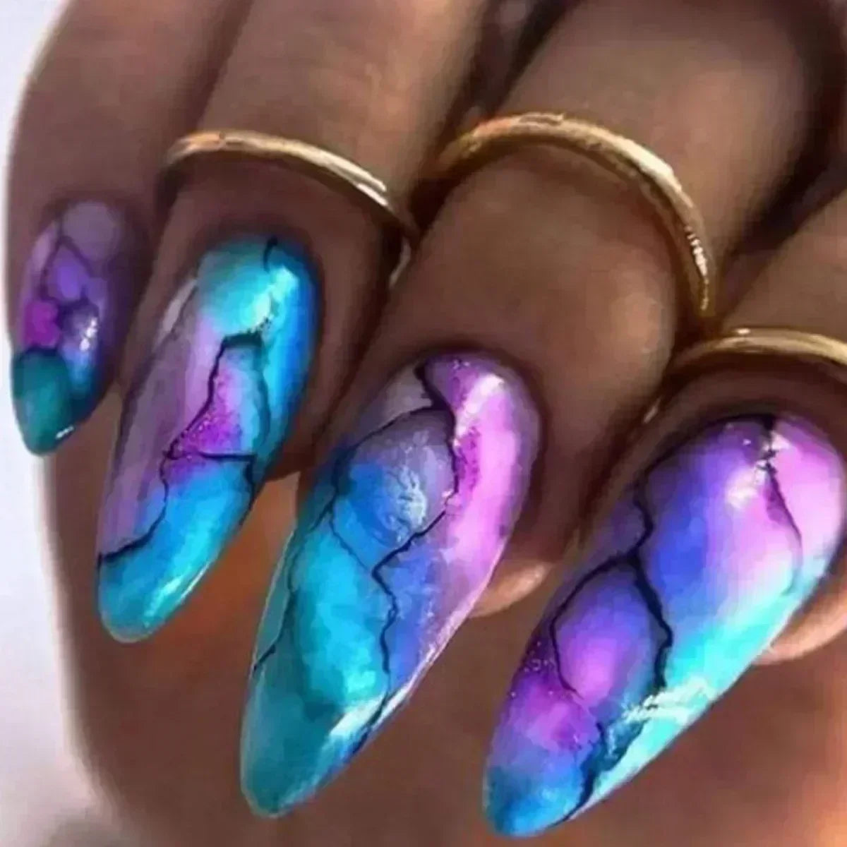 Stiletto Press-On Nails Set-33