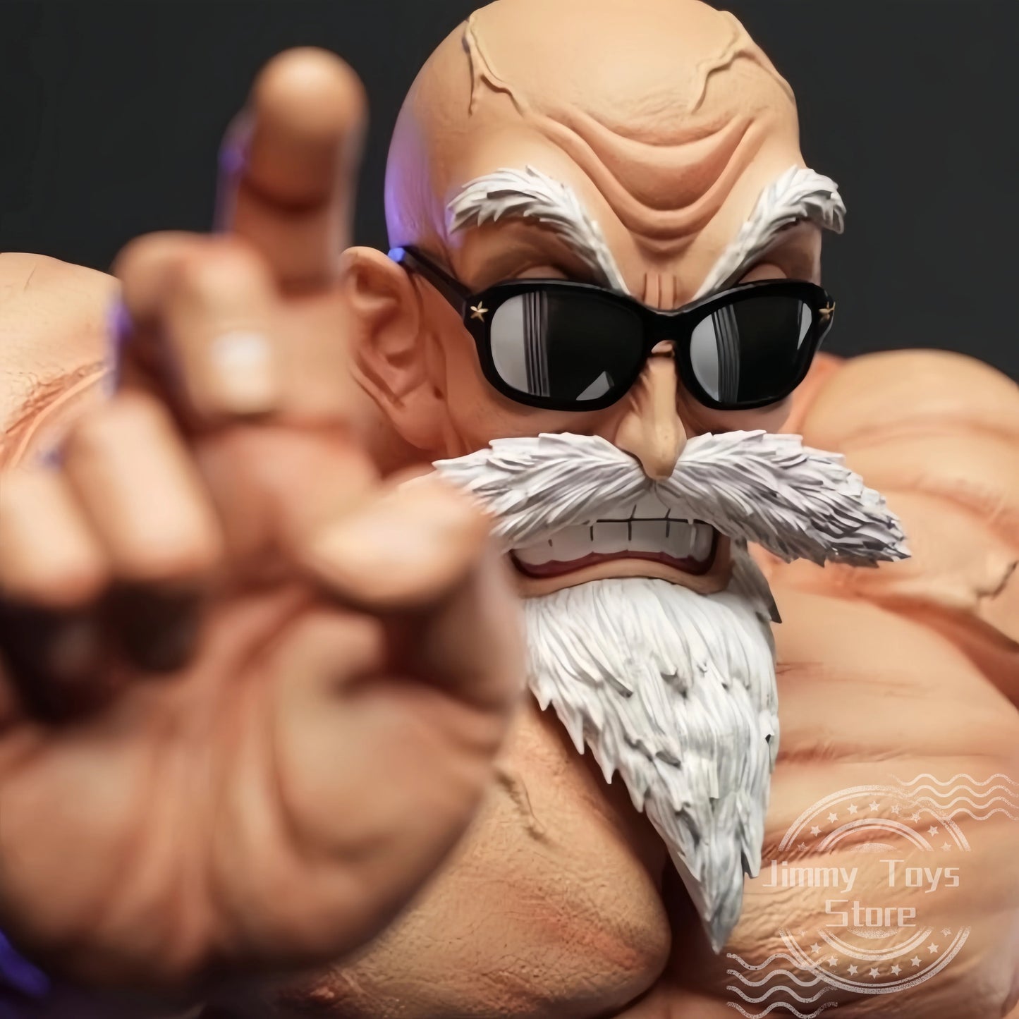 Anime Dragon Ball Muscle Master Roshi Figure-1