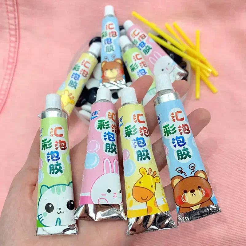 Safe Magic Bubble Glue Balloons Fun Colorful Bobble Toys-4