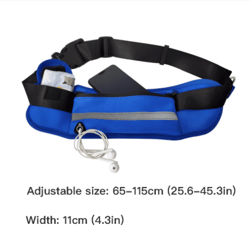 Safety Waist Pack Dog Leash for Outdoor Activities-1