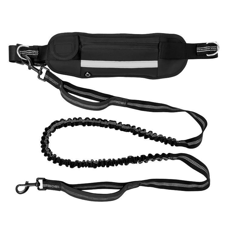 Safety Waist Pack Dog Leash for Outdoor Activities-4
