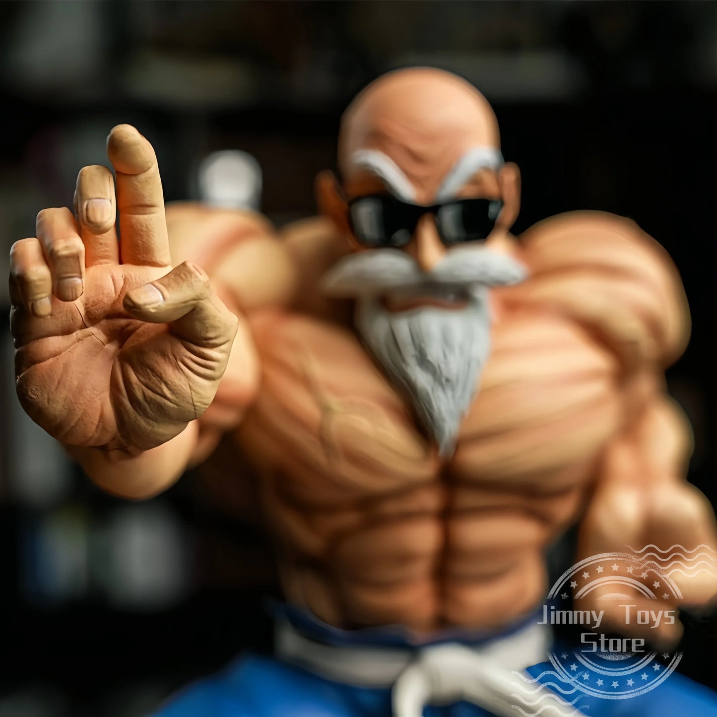Anime Dragon Ball Muscle Master Roshi Figure-2