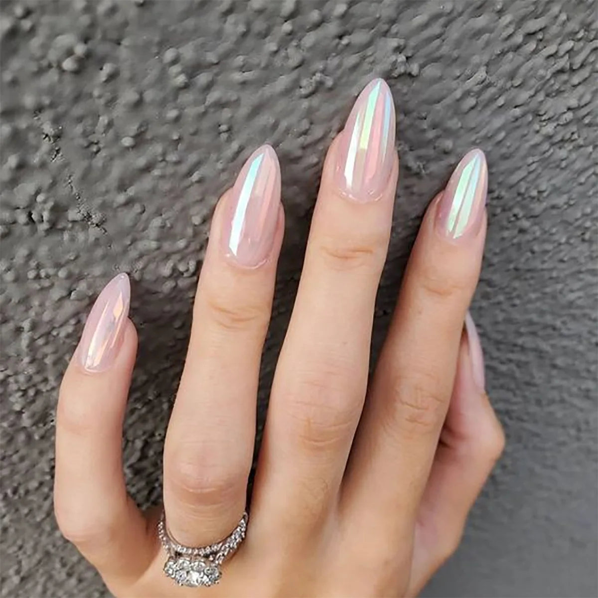 Chic Almond Press-On Nails-59
