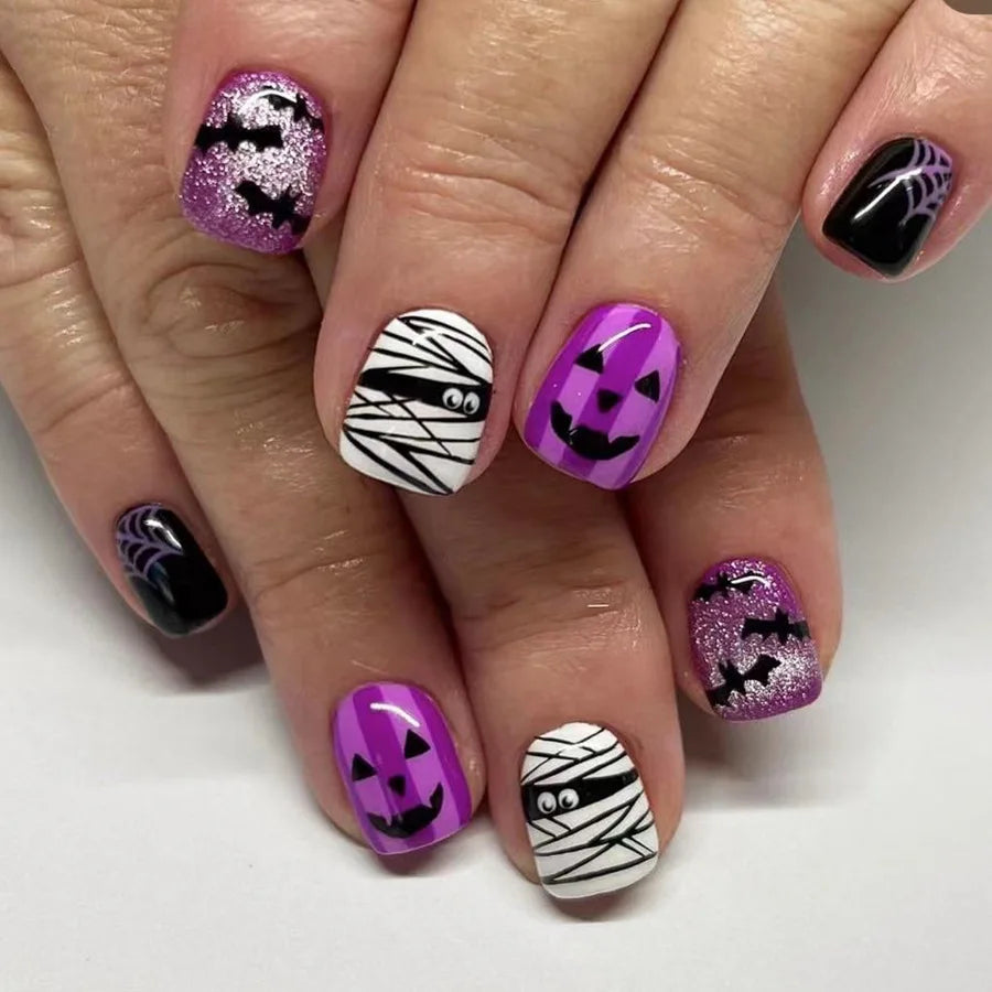 Spooky Press-On Nails-29