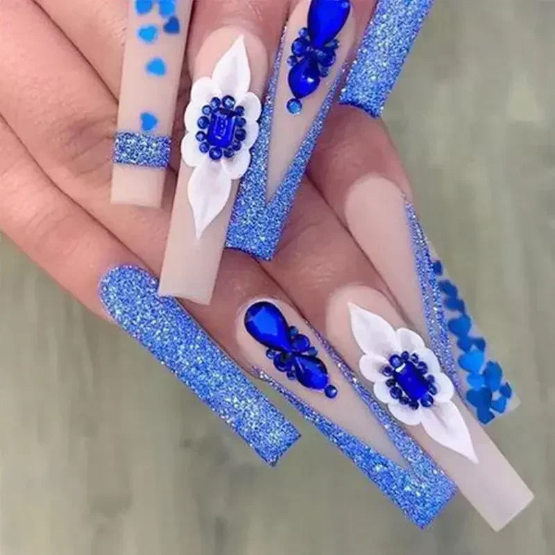 Chic Noir Ballerina Press-On Nails-30