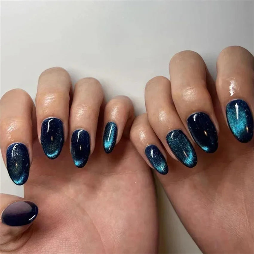 Vibrant Ballerina Nail Tips Set-42
