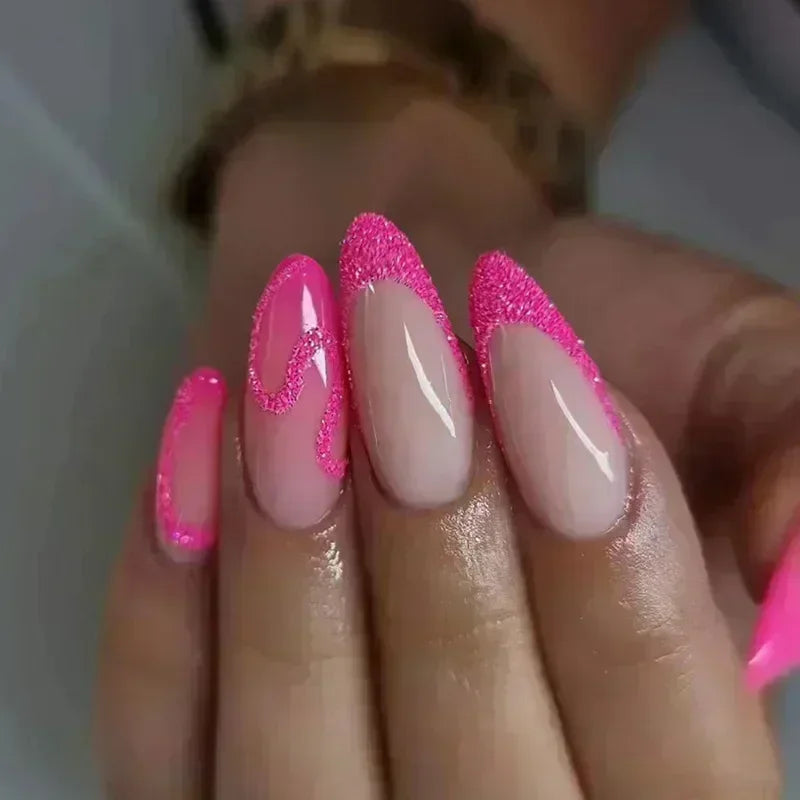 Stiletto Press-On Nails Set-39