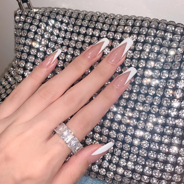 Blue Flame Love Press-On Nails-53