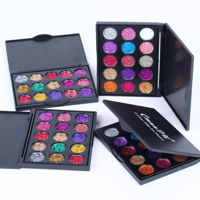 Shimmering Diamond Eyeshadow Palette-4