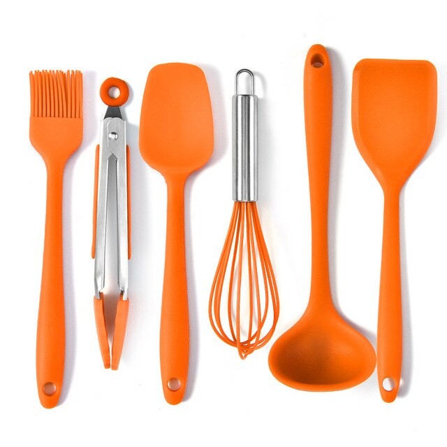 Silicone Mini Cooking and Baking Utensils Set-2