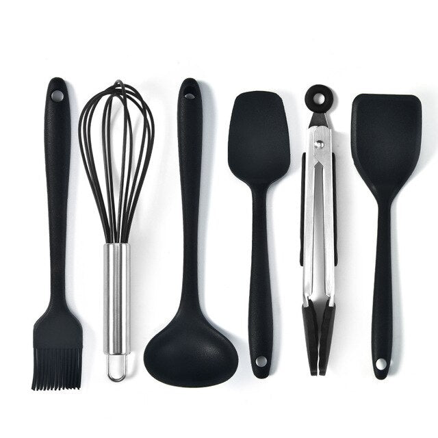 Silicone Mini Cooking and Baking Utensils Set-3
