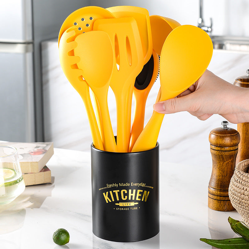 Silicone and Nylon Nonstick Kitchen Utensil Set-1