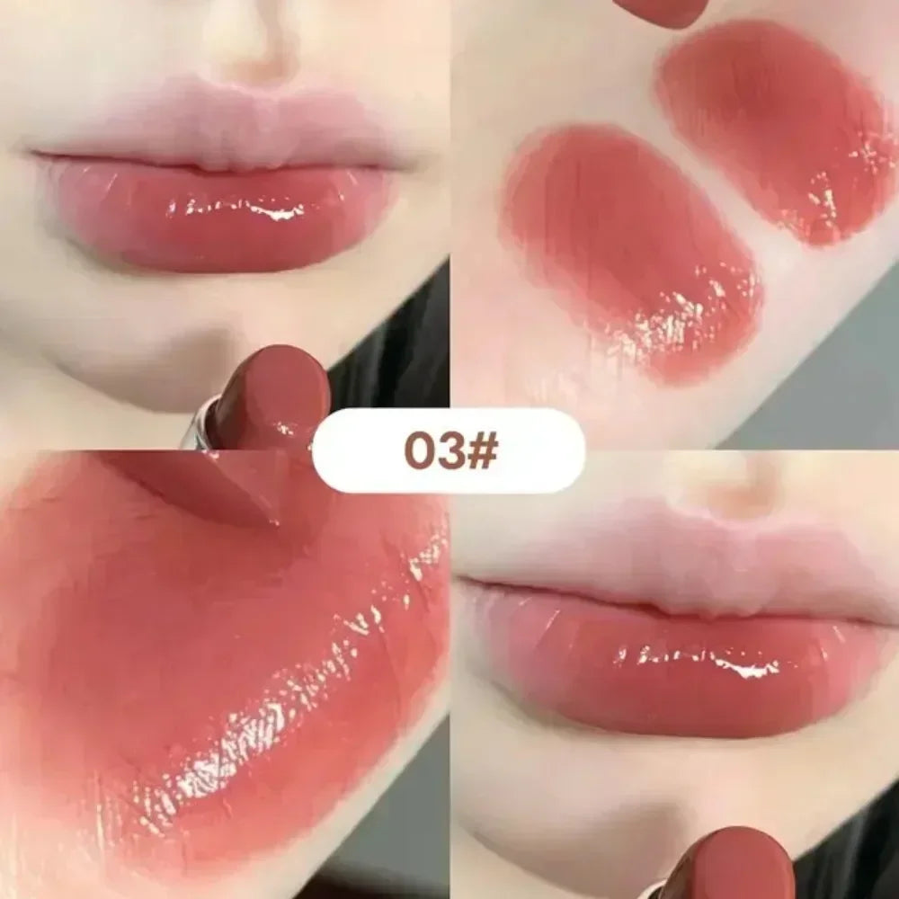 Silky Glossy Lipstick Gege Bear Pump Lips Water Bomb Balm-5