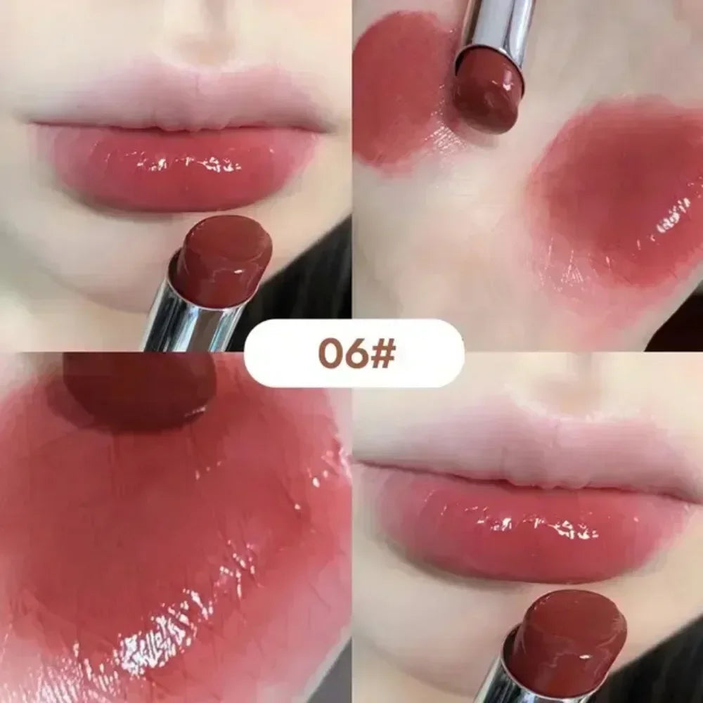 Silky Glossy Lipstick Gege Bear Pump Lips Water Bomb Balm-8