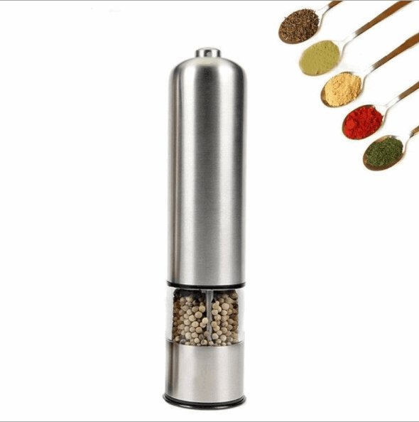 Sleek Electric Stainless Steel Spice Grinder for Effortless Flavor-5