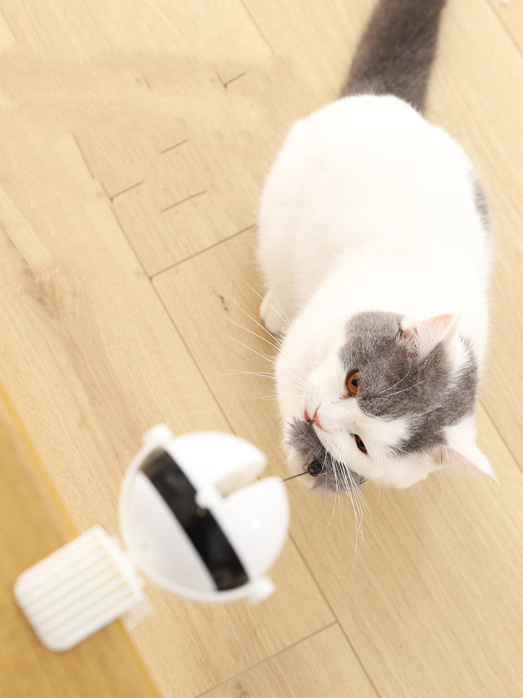 Smart Interactive Electric Cat Teaser Toy-4