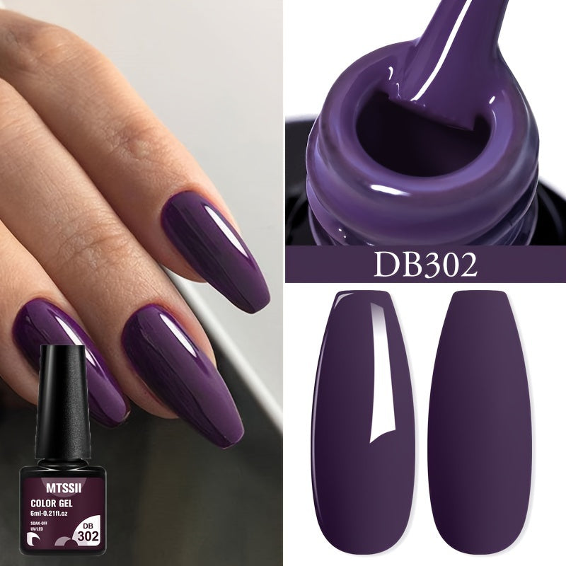 Solid Color Gel Nail Polish-16