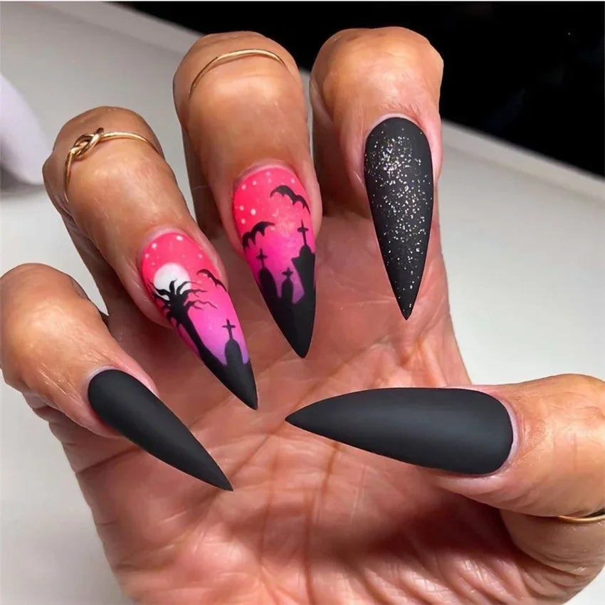 Spooktacular Press-On Nails-22