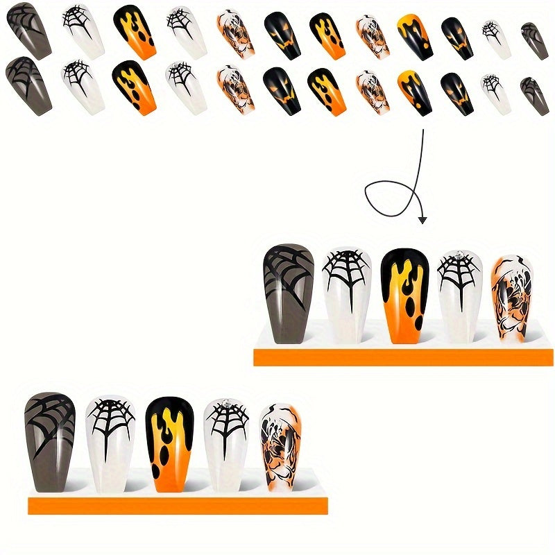 Spooky Chic Halloween Press-On Nails-4