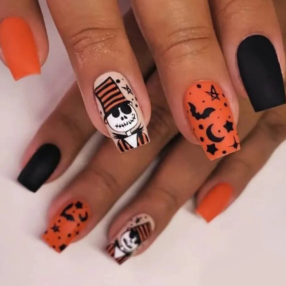 Spooky Clown & Witch Nail Kit-3