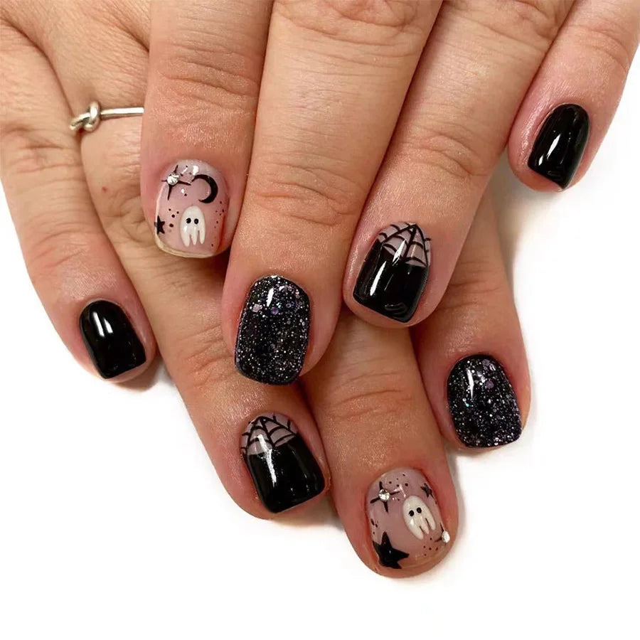 Spooky Press-On Nails-7